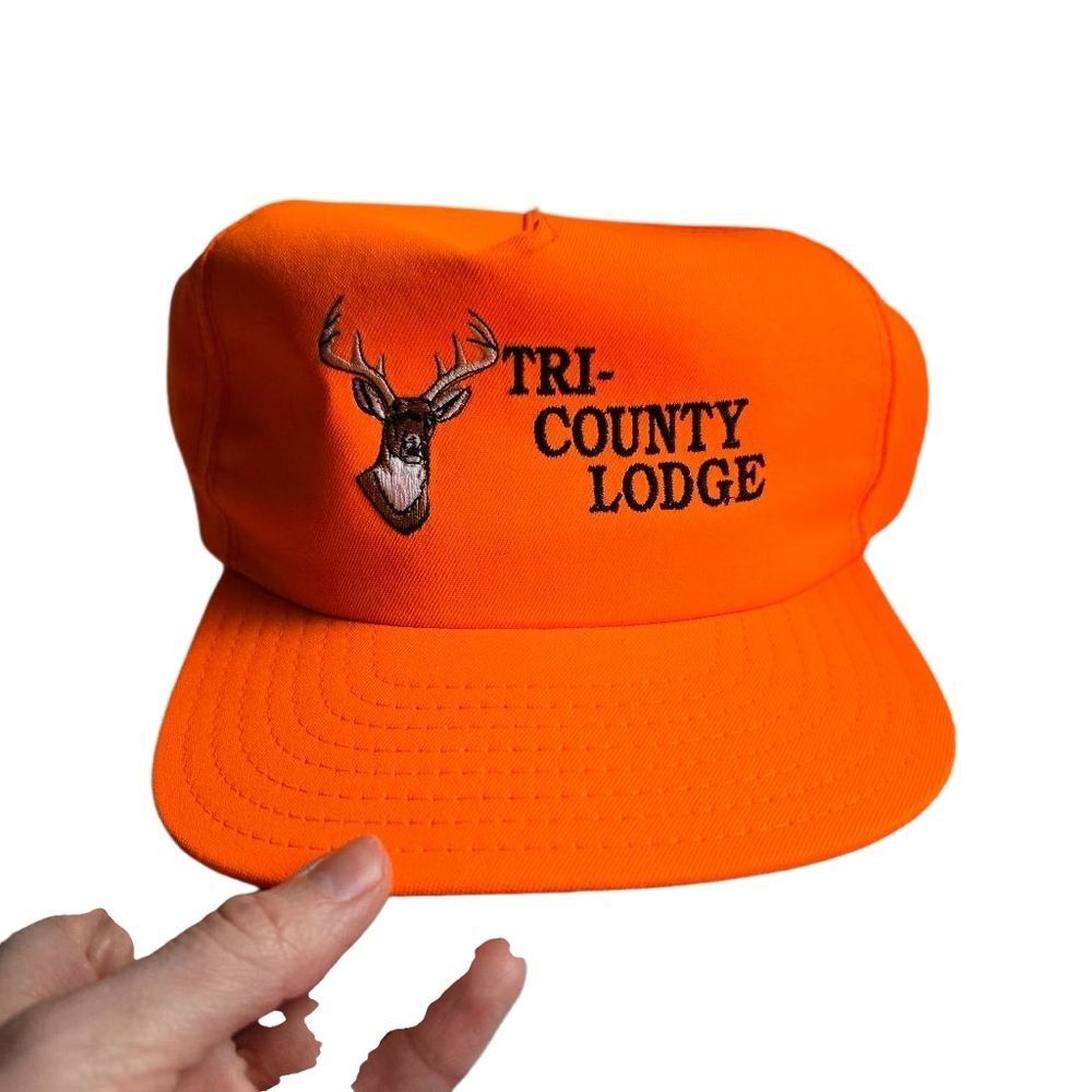 Vintage Hunting Snapback Hat Made in USA